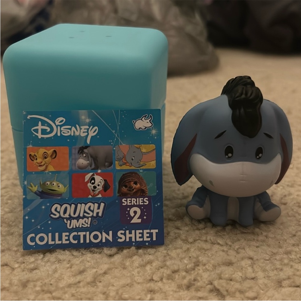 Disney Squish'Ums Series 2 Eeyore in Blue